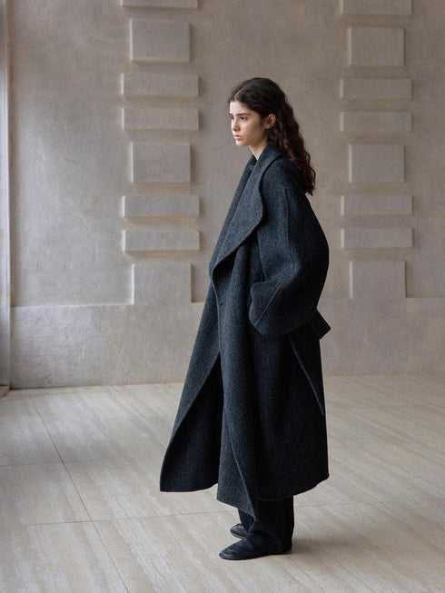 Serava Wool Double-Face Coat